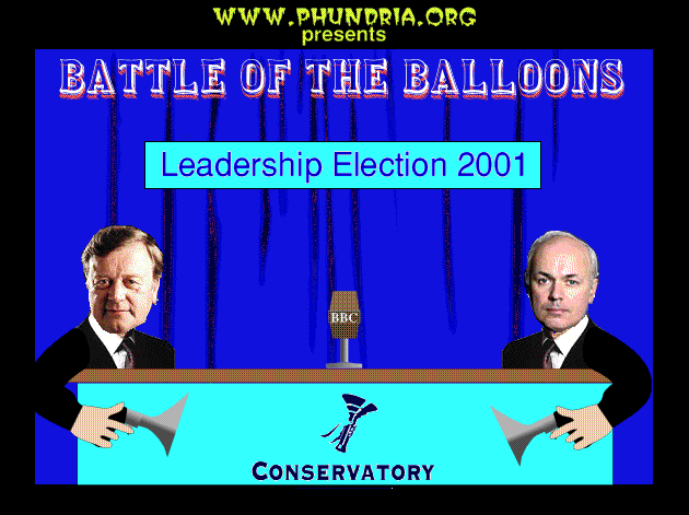 Battle of The Balloons. Ken and Smithy shoot it out!
